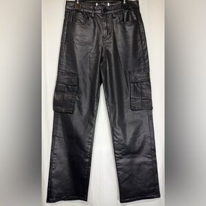 VERVET Coated Cargo Jeans